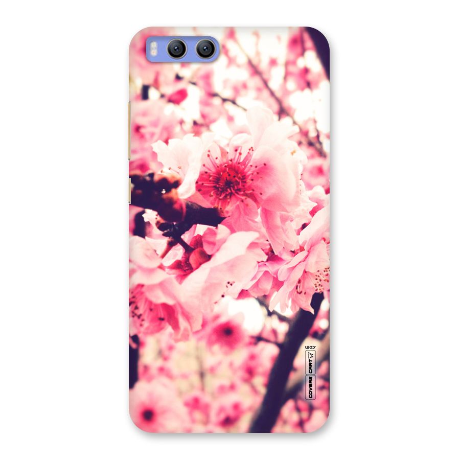 Pretty Pink Flowers Back Case for Xiaomi Mi 6