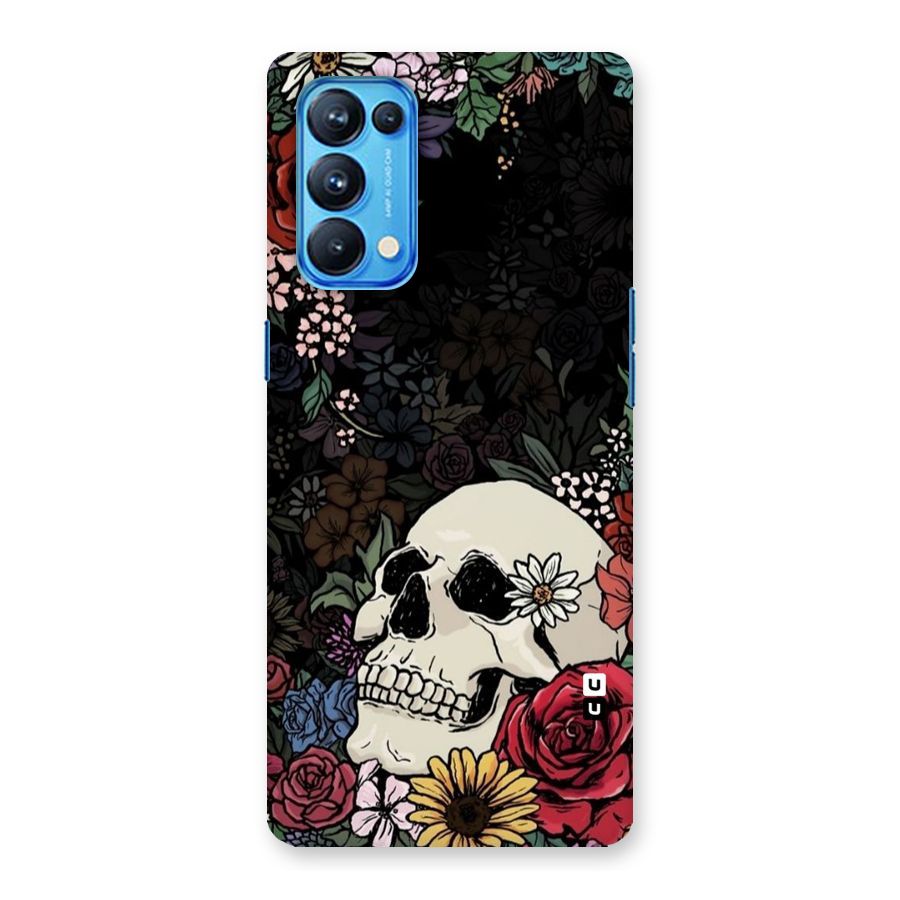 Pretty Skull Back Case for Oppo Reno5 Pro 5G