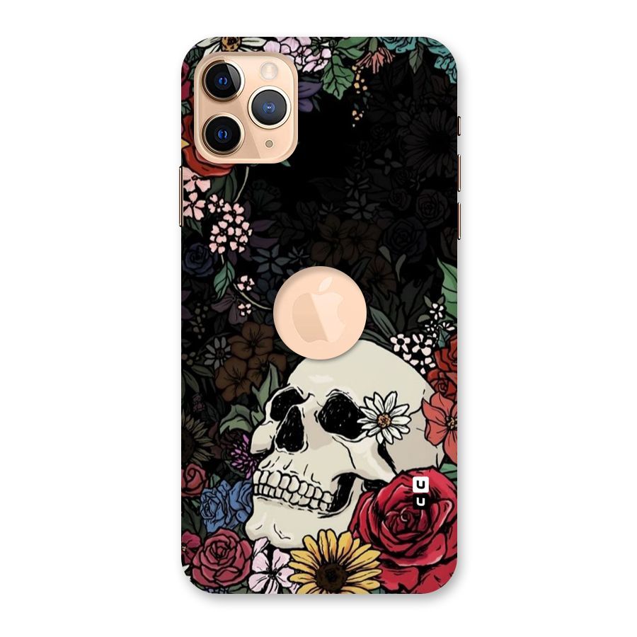 Pretty Skull Back Case for iPhone 11 Pro Max Logo Cut