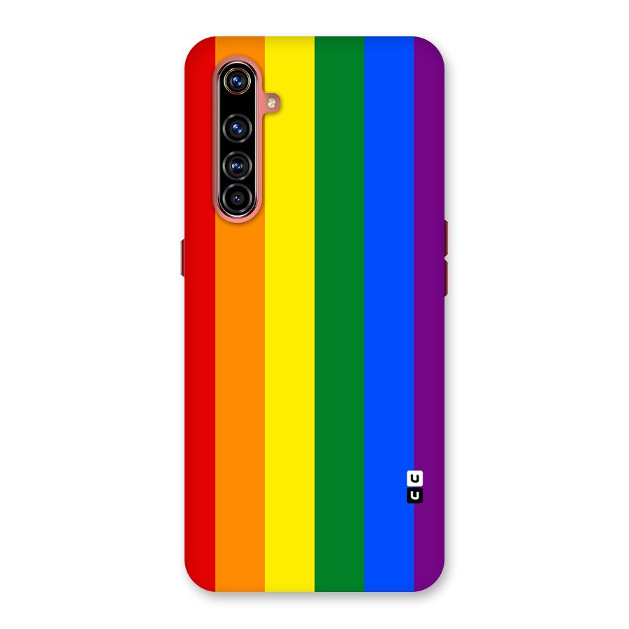Pride Rainbow Stripes Back Case for Realme X50 Pro