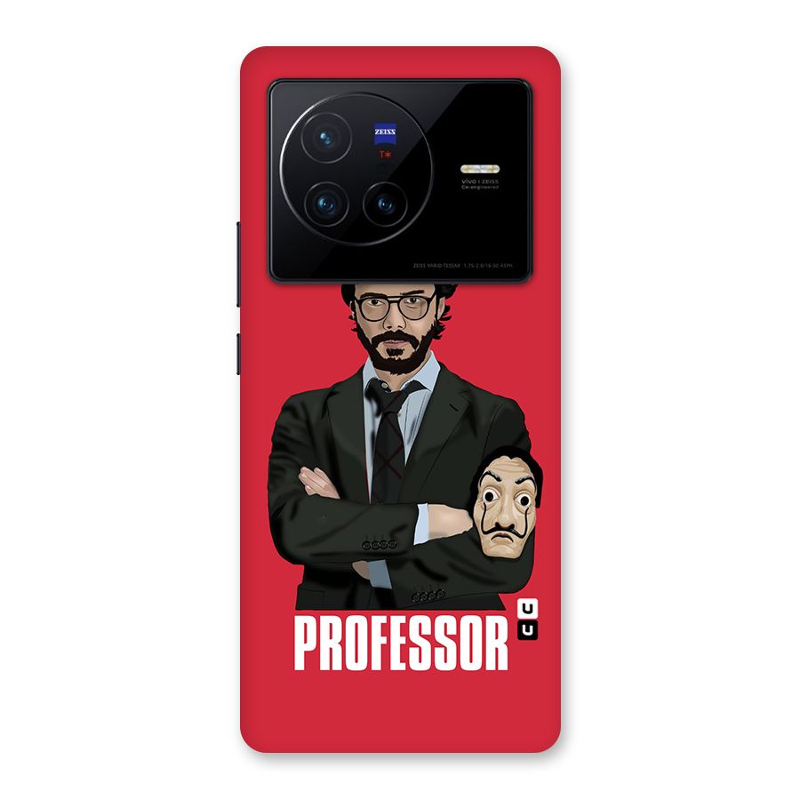 Professor Art Illustration Back Case for Vivo X80