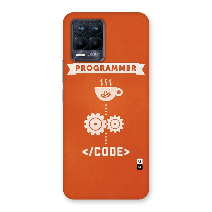 Programmer Coffee Code Back Case for Realme 8 Pro