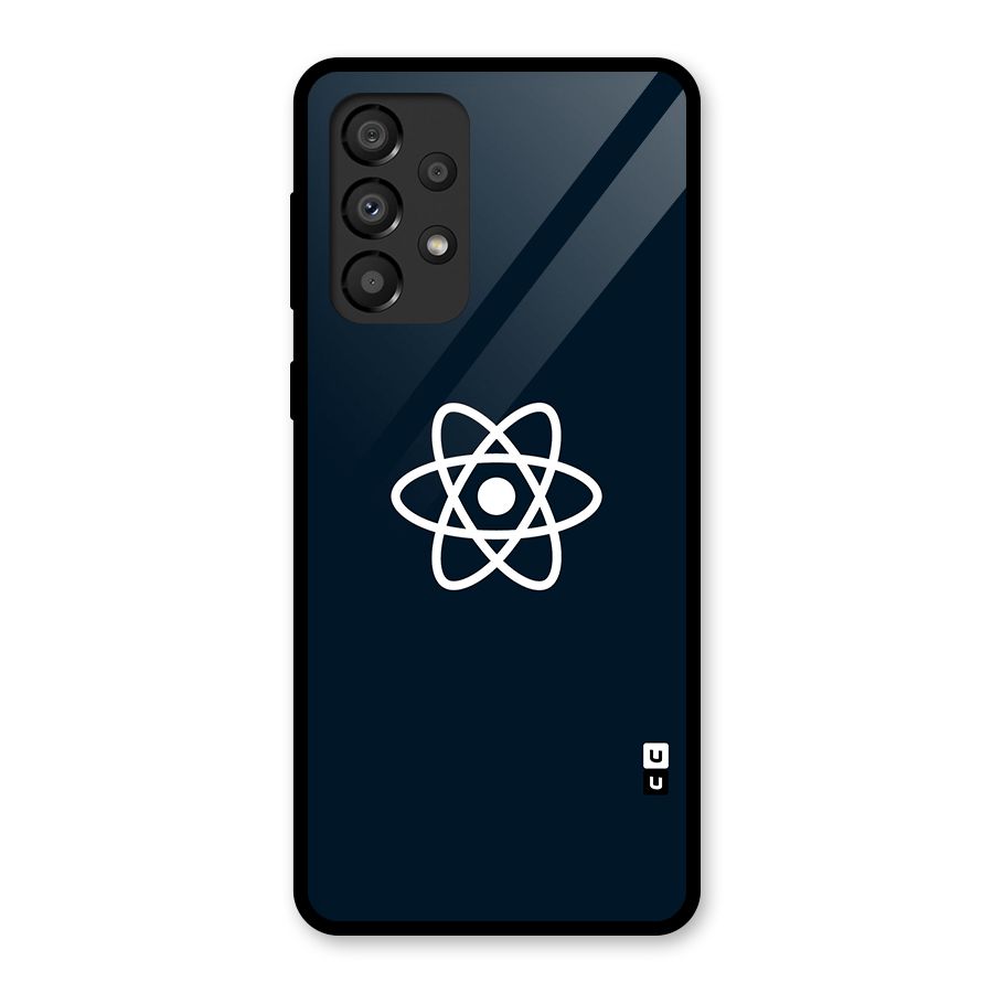 Programmers Language Symbol Glass Back Case for Galaxy A33 5G