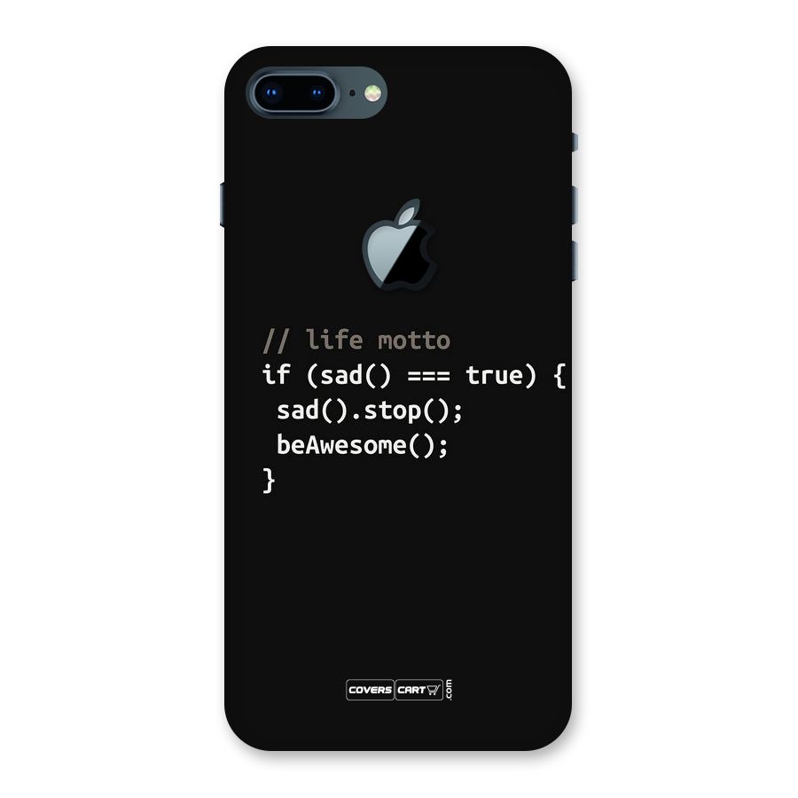Programmers Life Back Case for iPhone 7 Plus Apple Cut