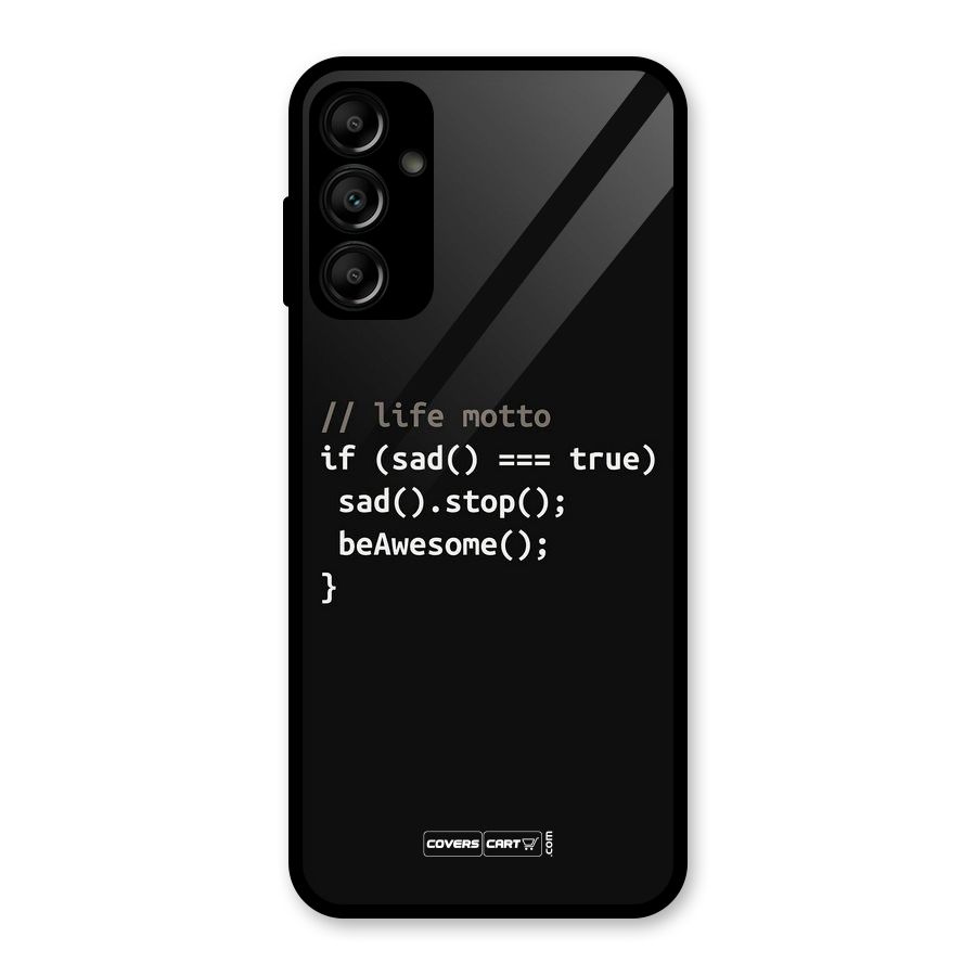 Programmers Life Glass Back Case for Galaxy A14 5G