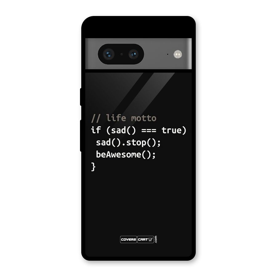 Programmers Life Glass Back Case for Google Pixel 7