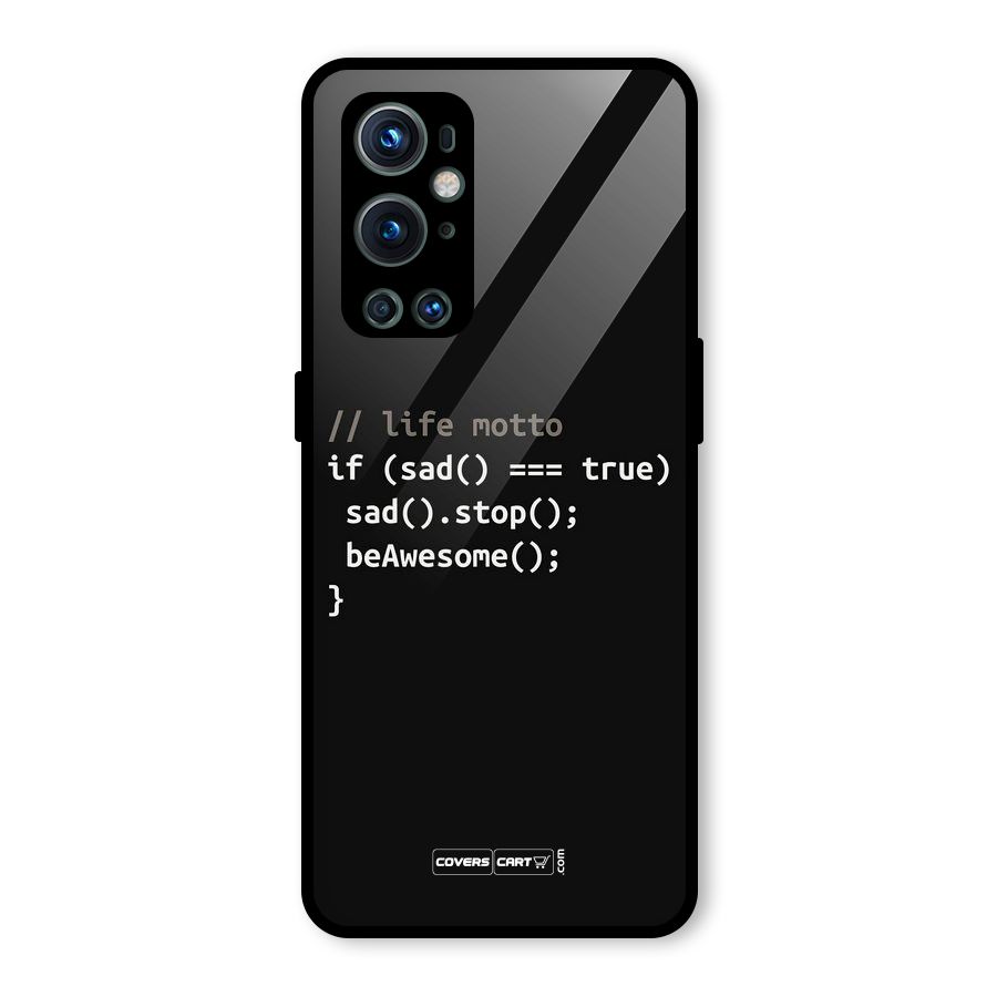 Programmers Life Glass Back Case for OnePlus 9 Pro