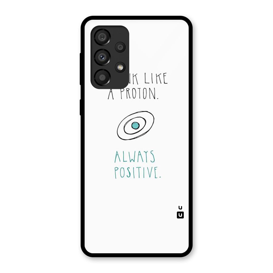 Proton Positive Glass Back Case for Galaxy A33 5G