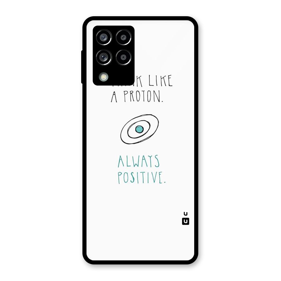 Proton Positive Glass Back Case for Galaxy M53 5G