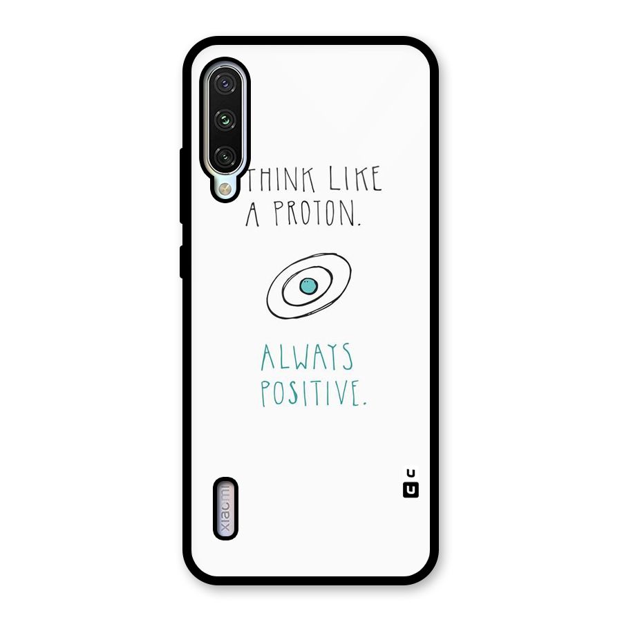 Proton Positive Glass Back Case for Mi A3