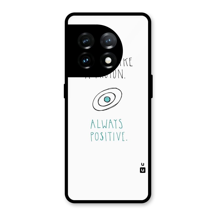 Proton Positive Glass Back Case for OnePlus 11