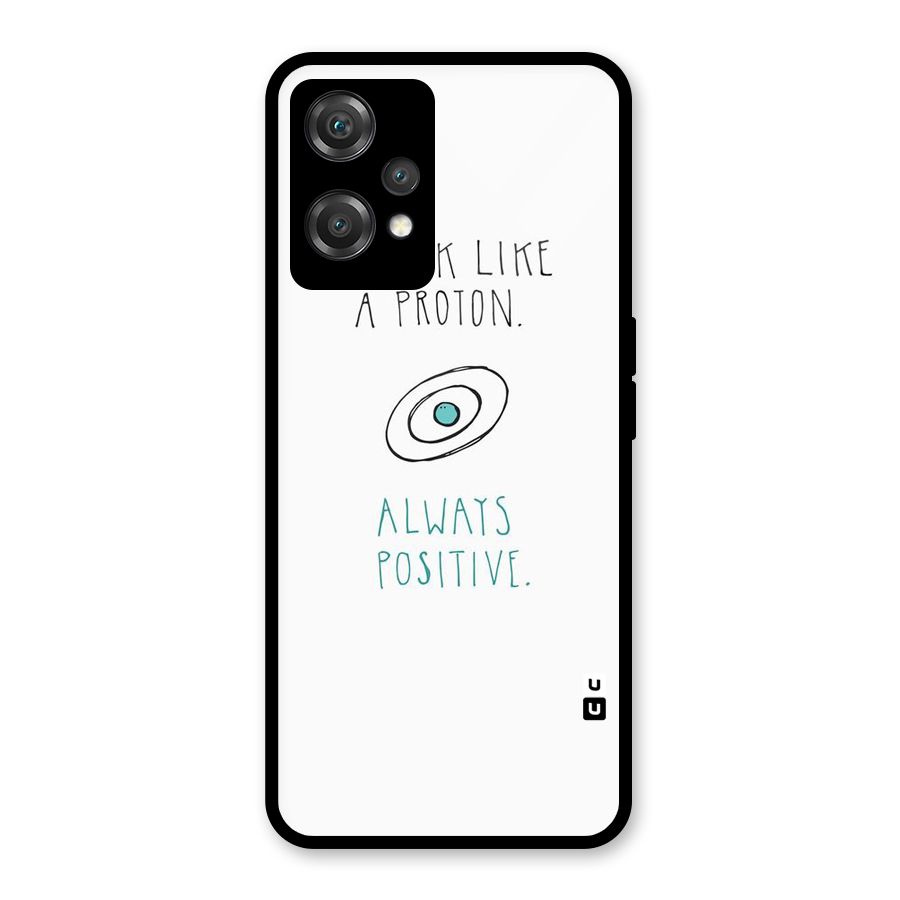 Proton Positive Glass Back Case for OnePlus Nord CE 2 Lite 5G