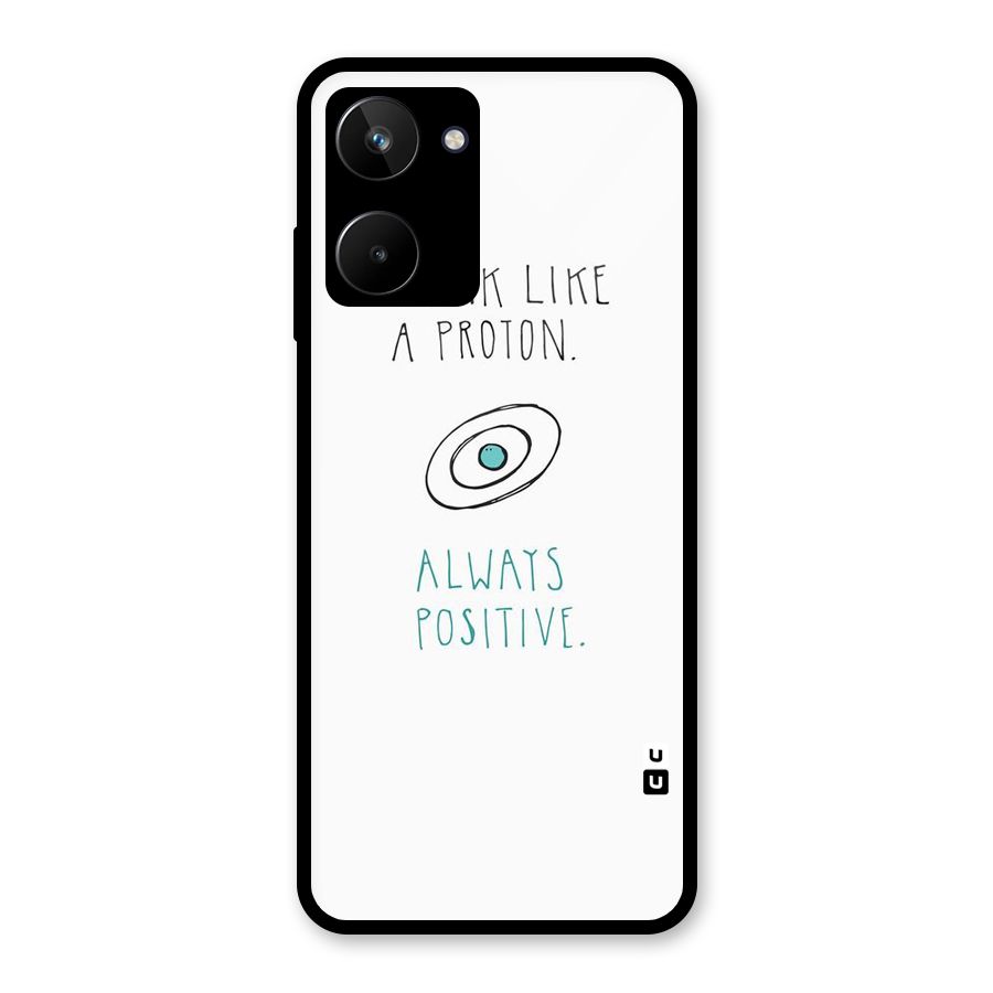 Proton Positive Glass Back Case for Realme 10