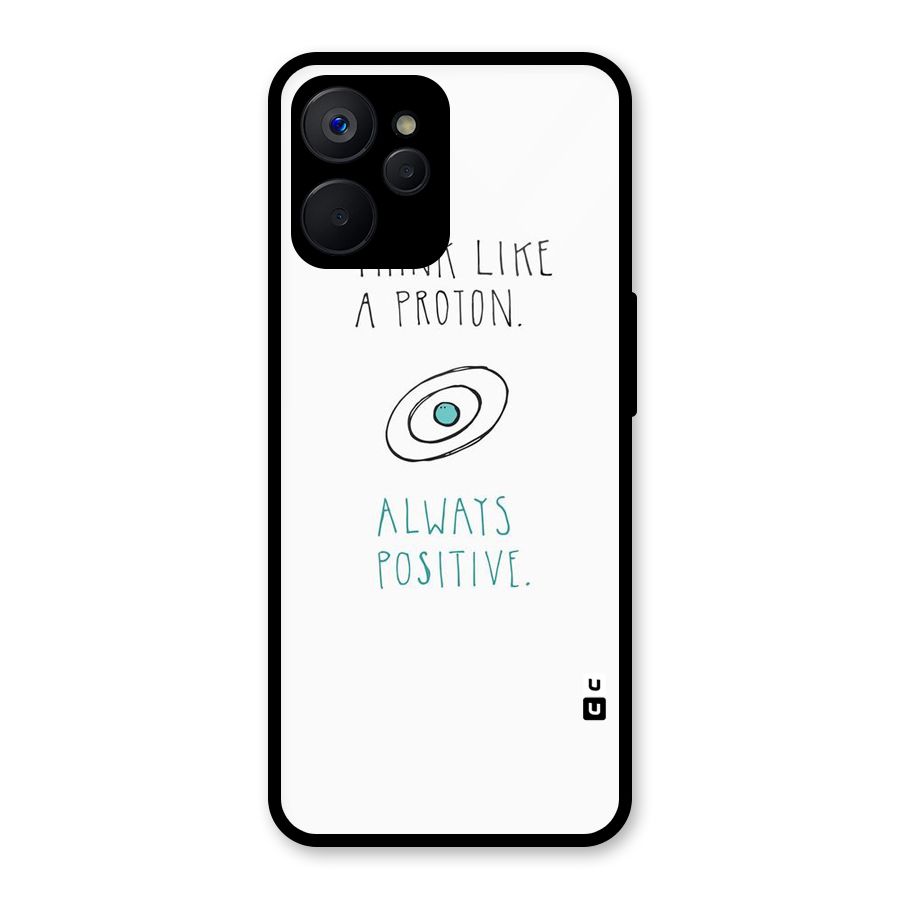 Proton Positive Glass Back Case for Realme 9i 5G