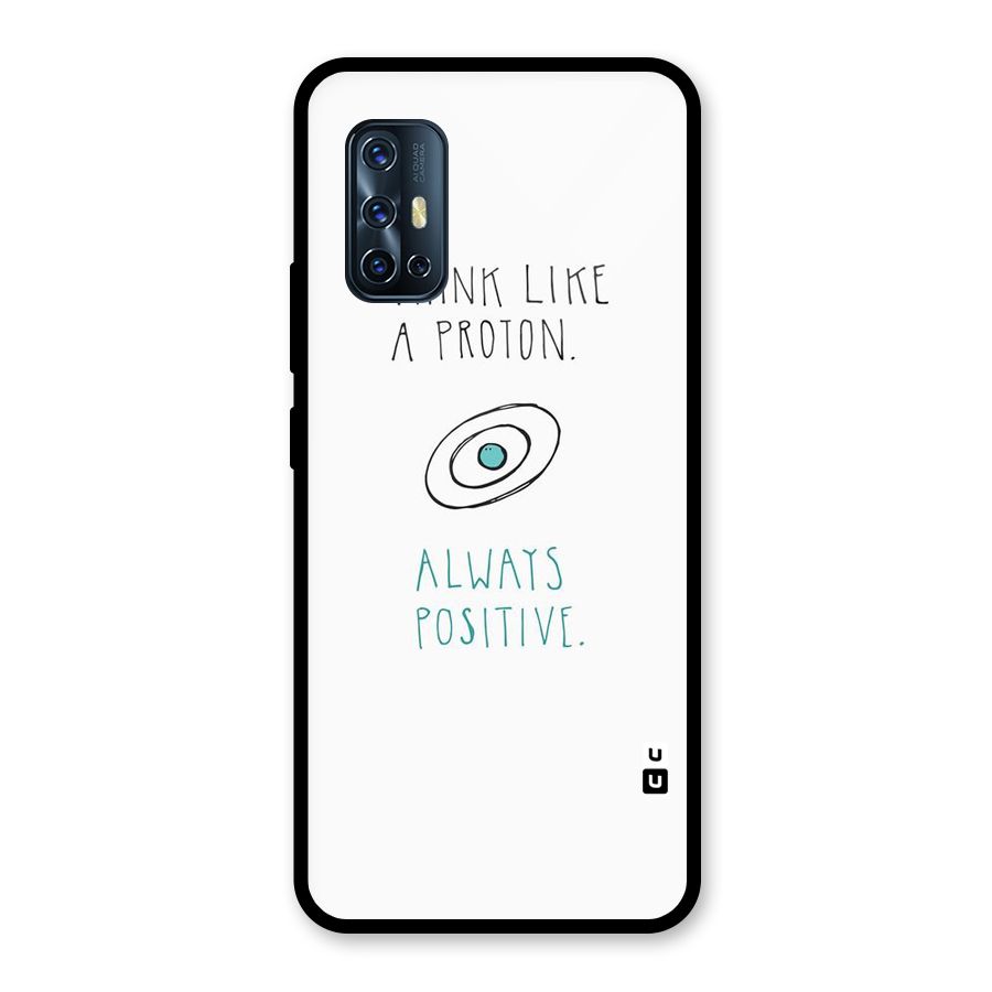 Proton Positive Glass Back Case for Vivo V17