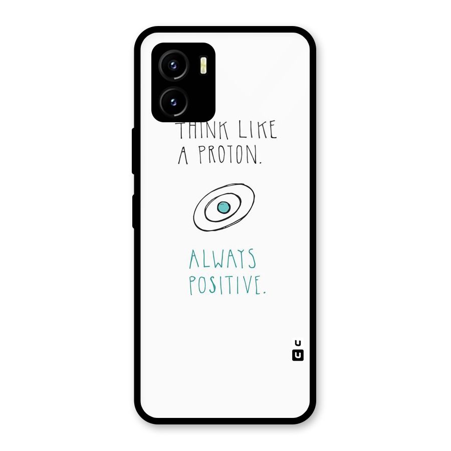 Proton Positive Glass Back Case for Vivo Y15s