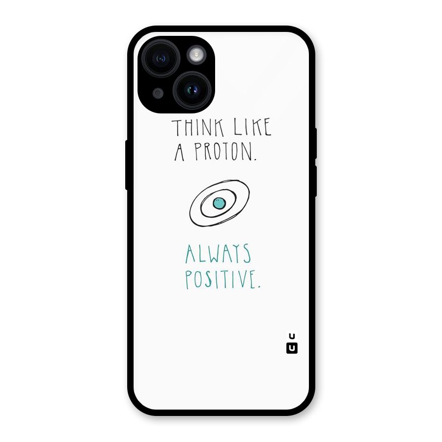 Proton Positive Glass Back Case for iPhone 14