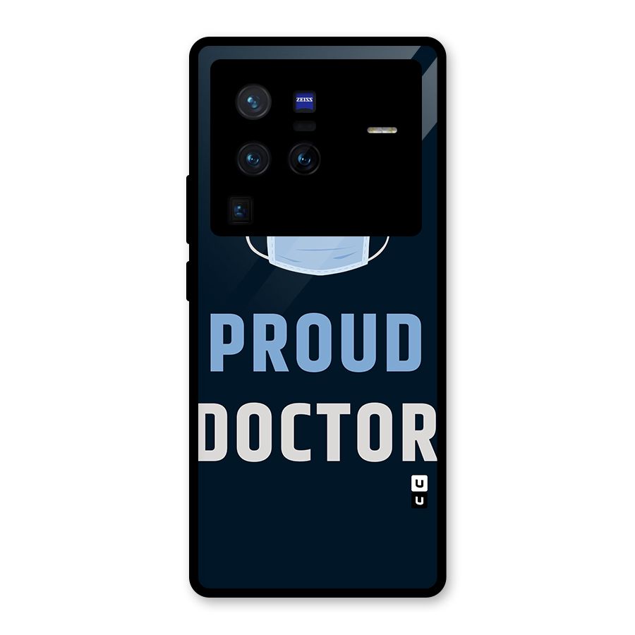 Proud Doctor Glass Back Case for Vivo X80 Pro