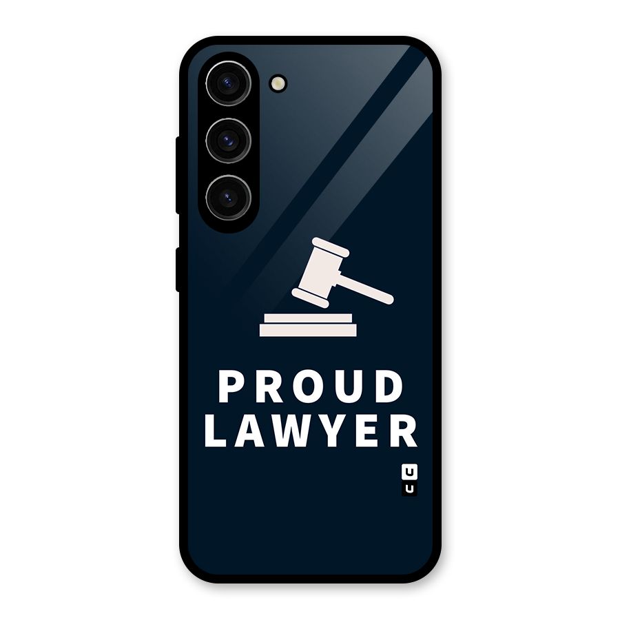Proud Lawyer Glass Back Case for Galaxy S23