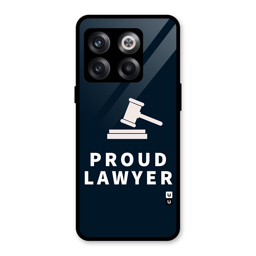 Proud Lawyer Glass Back Case for OnePlus 10T