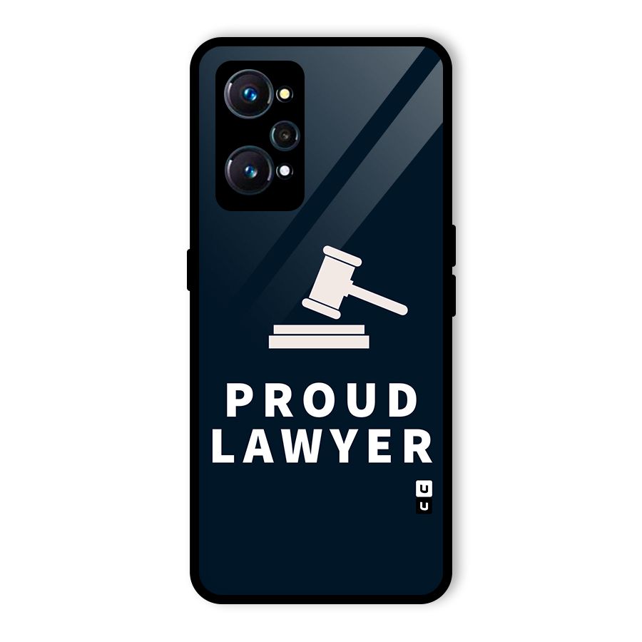 Proud Lawyer Glass Back Case for Realme GT 2