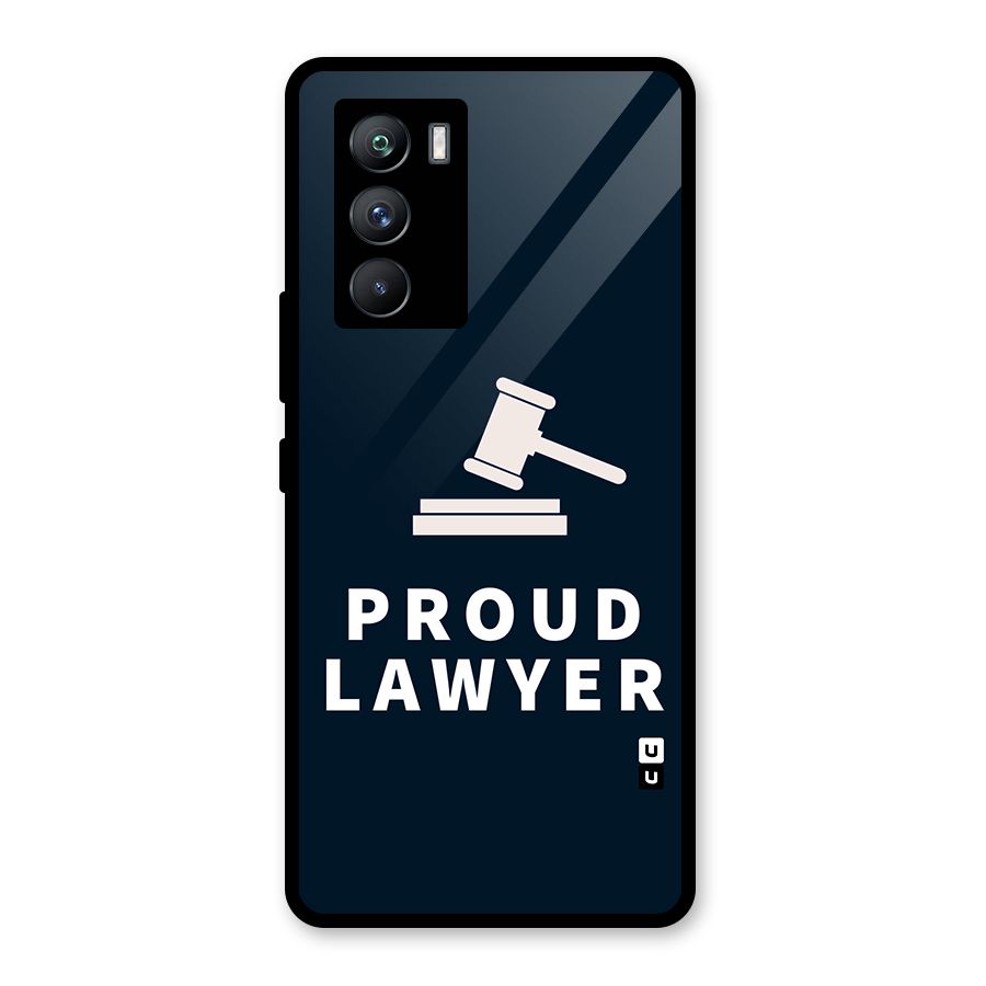 Proud Lawyer Glass Back Case for Vivo iQOO 9 SE