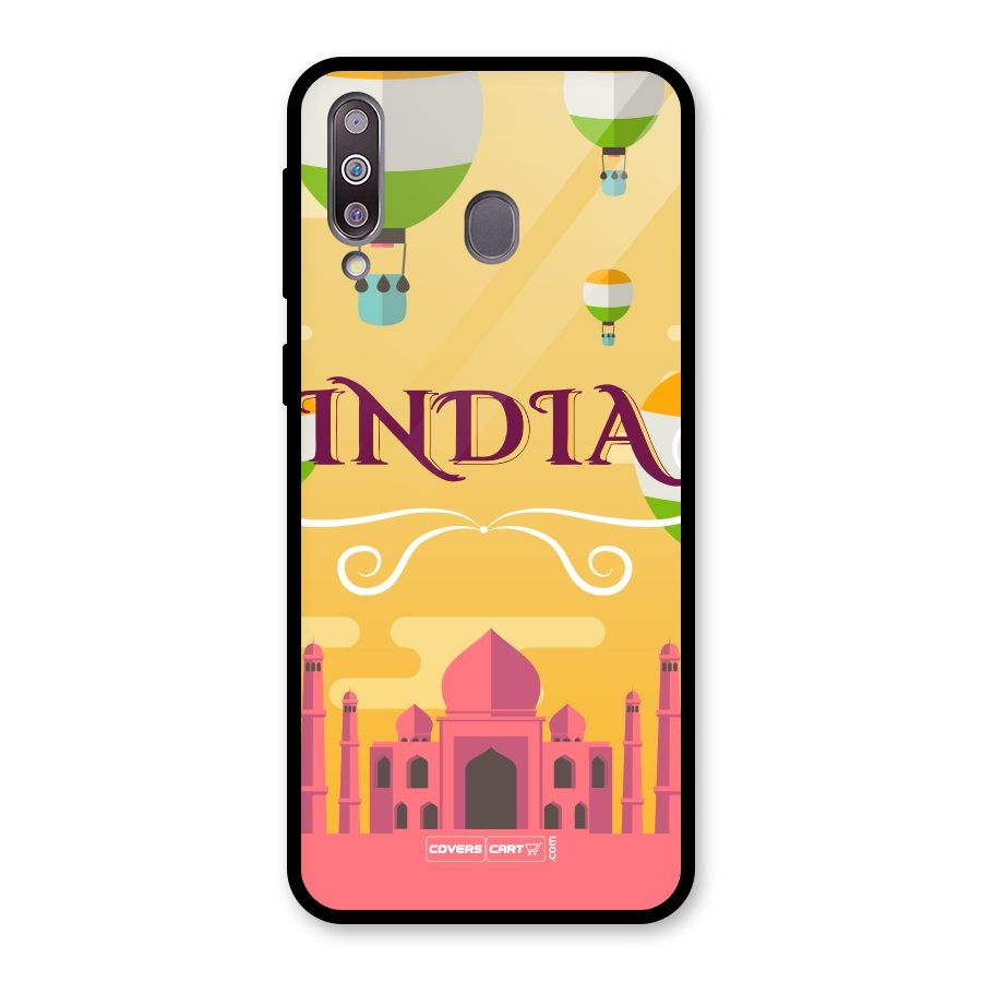 Proud To Be Indian Glass Back Case for Galaxy M30