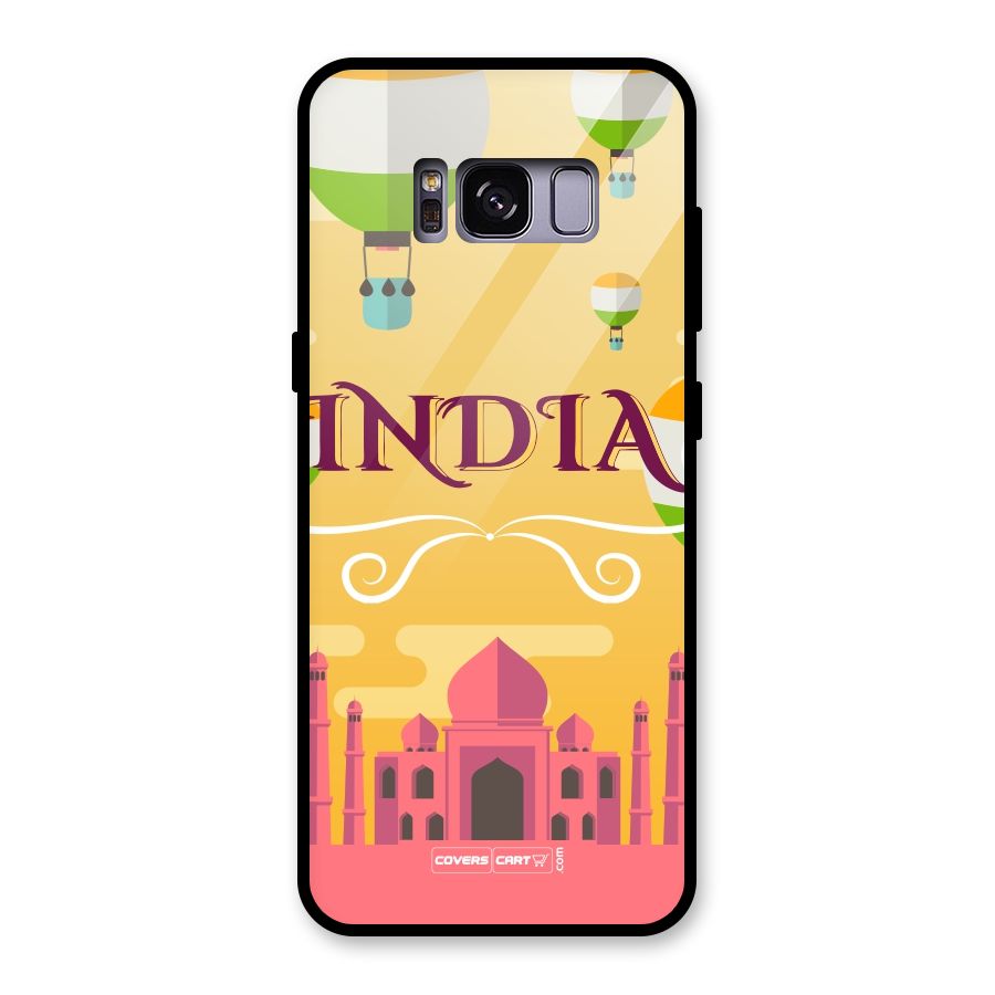 Proud To Be Indian Glass Back Case for Galaxy S8