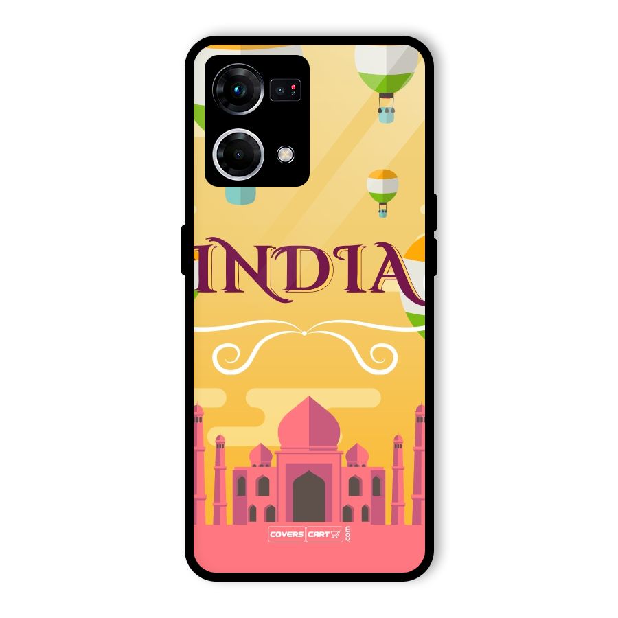 Proud To Be Indian Glass Back Case for Oppo F21s Pro 4G
