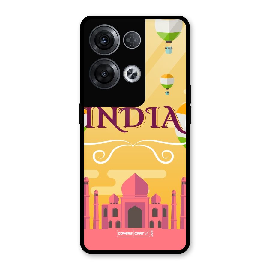 Proud To Be Indian Glass Back Case for Oppo Reno8 Pro 5G