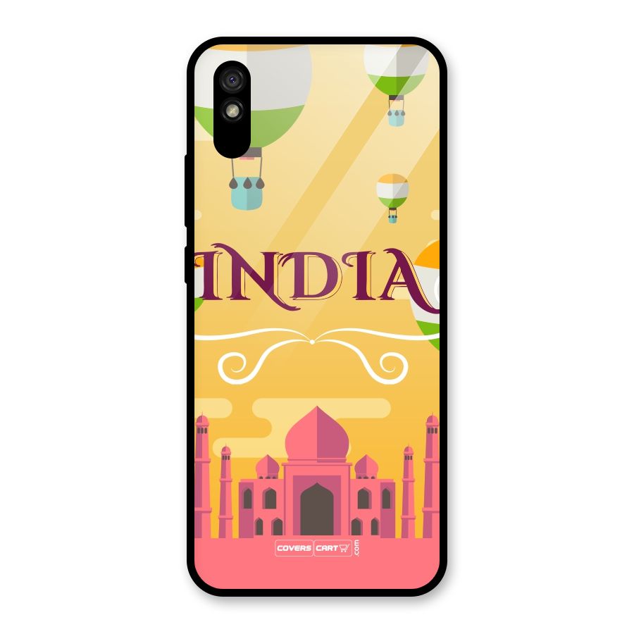Proud To Be Indian Glass Back Case for Redmi 9A