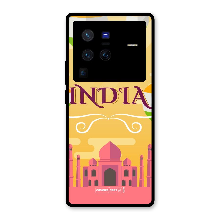 Proud To Be Indian Glass Back Case for Vivo X80 Pro