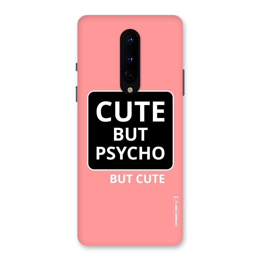 Psycho But Cute Back Case for OnePlus 8