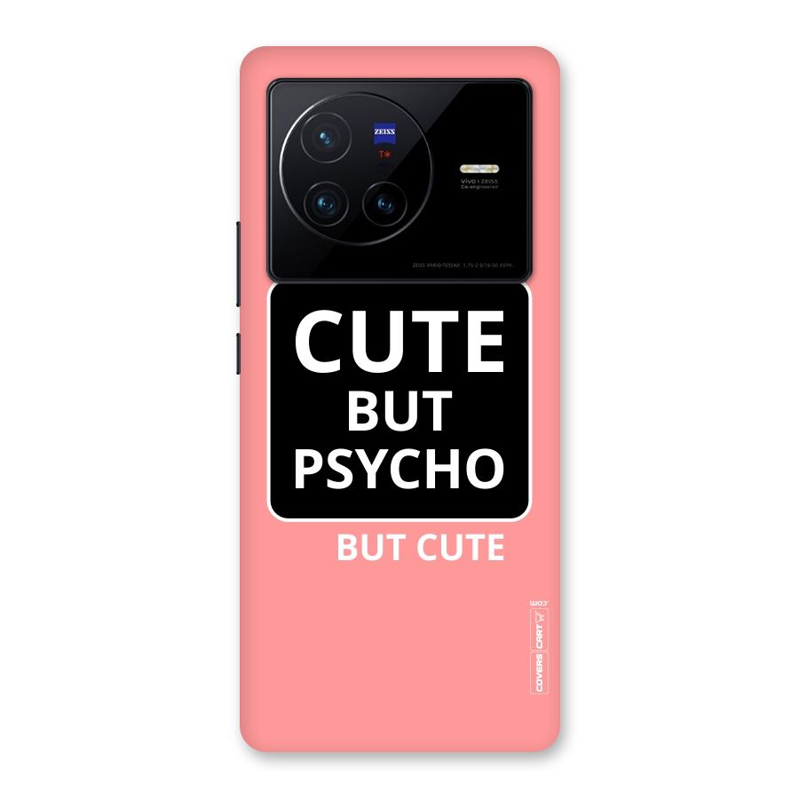 Psycho But Cute Back Case for Vivo X80