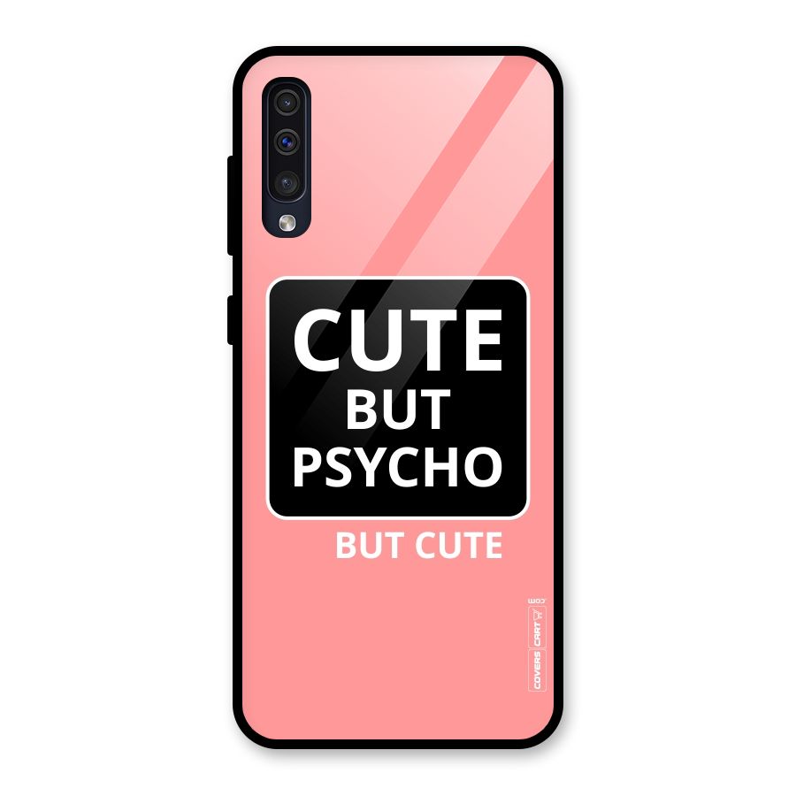 Psycho But Cute Glass Back Case for Galaxy A50s