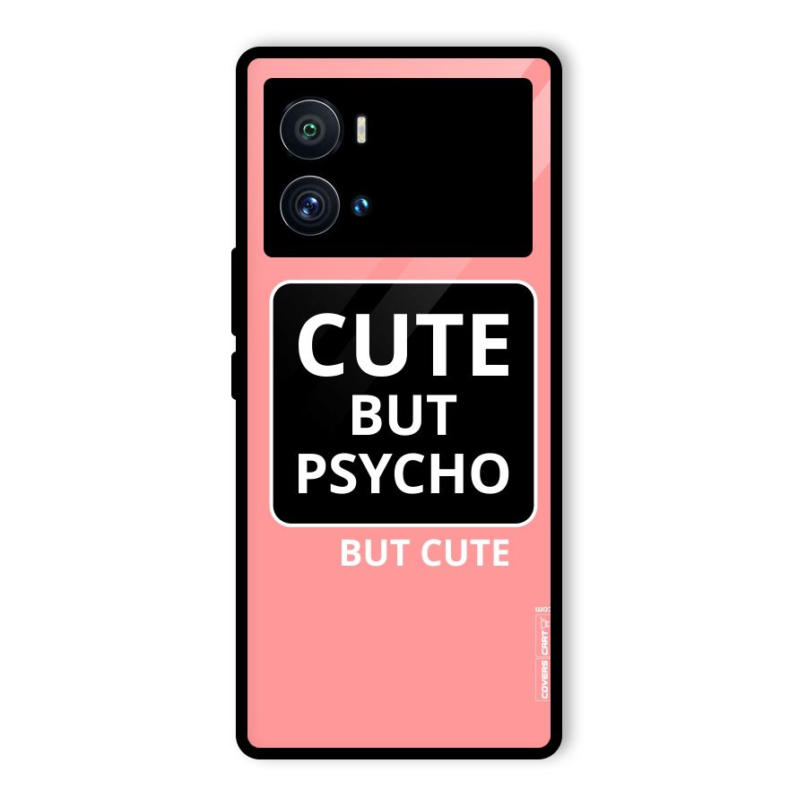 Psycho But Cute Glass Back Case for Vivo iQOO 9 Pro