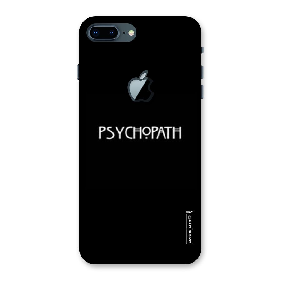 Psycopath Alert Back Case for iPhone 7 Plus Apple Cut