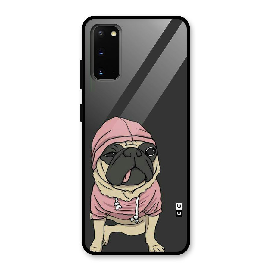 Pug Swag Glass Back Case for Galaxy S20