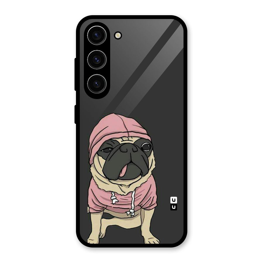 Pug Swag Glass Back Case for Galaxy S23