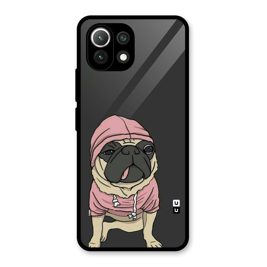 Pug Swag Glass Back Case for Mi 11 Lite NE 5G