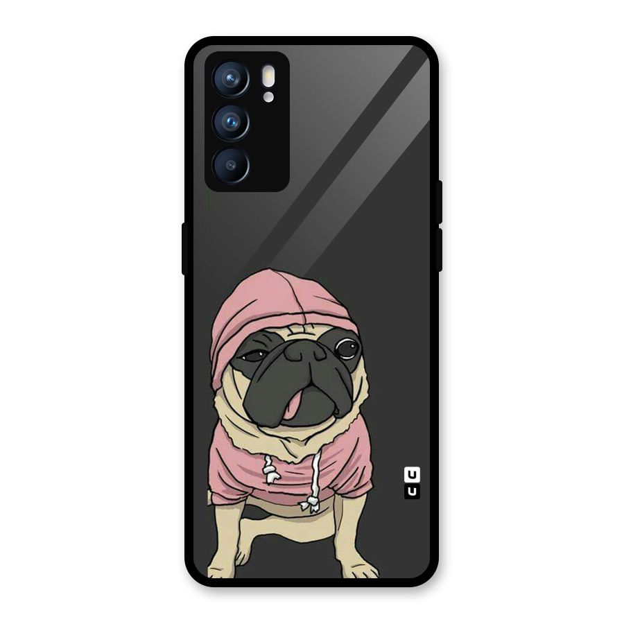 Pug Swag Glass Back Case for Oppo Reno6 5G