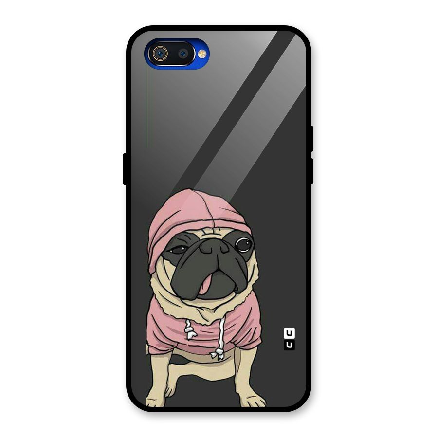 Pug Swag Glass Back Case for Realme C2