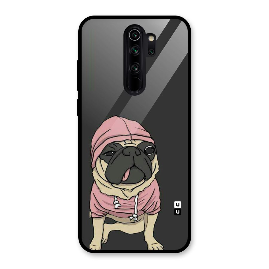 Pug Swag Glass Back Case for Redmi Note 8 Pro