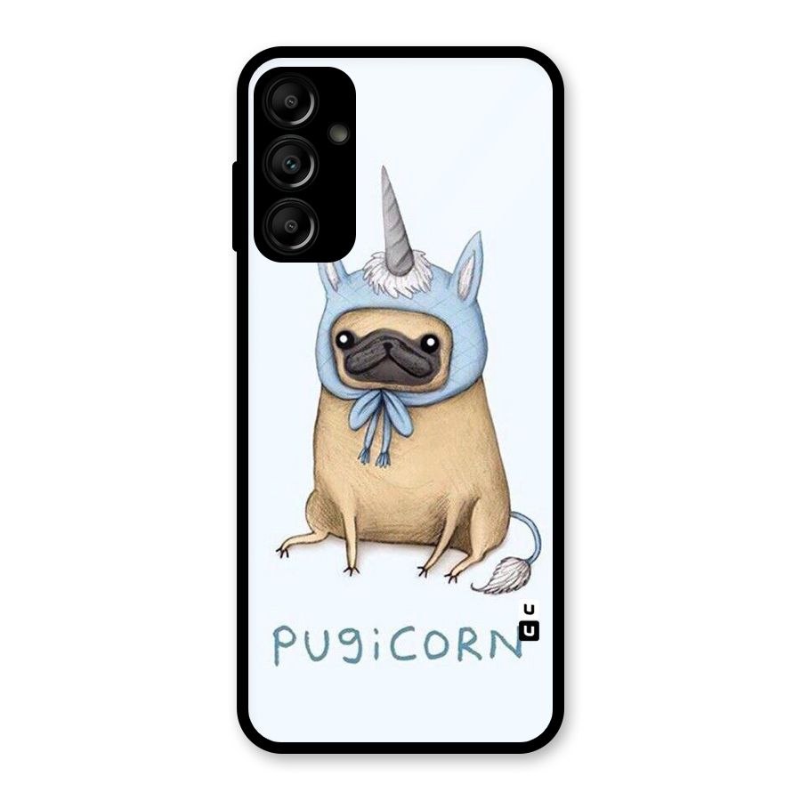 Pugicorn Glass Back Case for Galaxy A14 5G