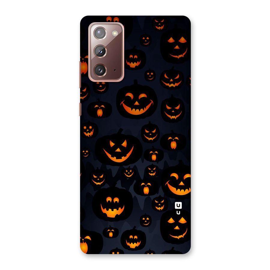 Pumpkin Smile Pattern Back Case for Galaxy Note 20
