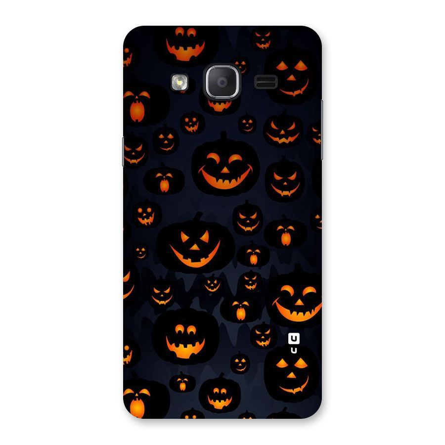 Pumpkin Smile Pattern Back Case for Galaxy On7 2015