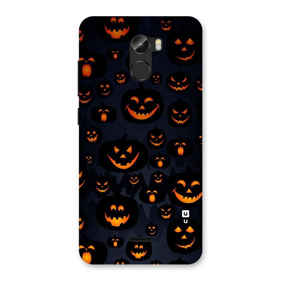 Pumpkin Smile Pattern Back Case for Gionee X1