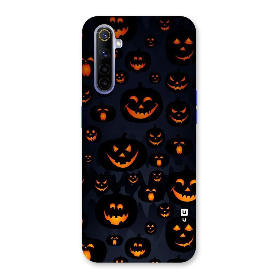 Pumpkin Smile Pattern Back Case for Realme 6i