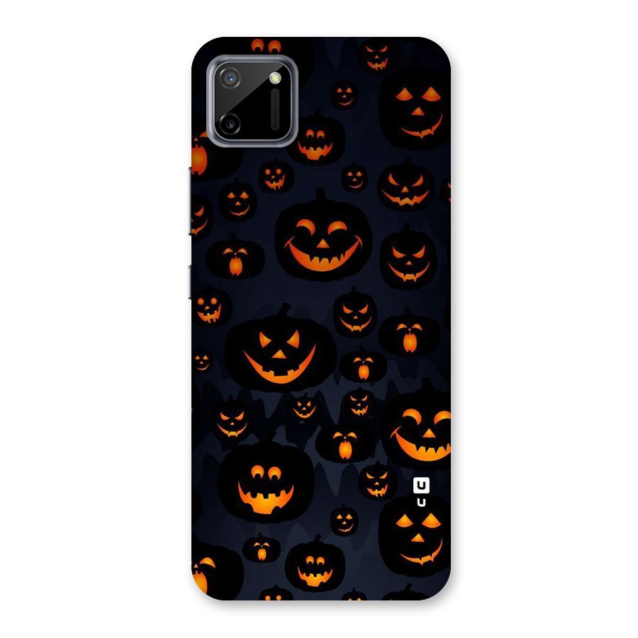 Pumpkin Smile Pattern Back Case for Realme C11