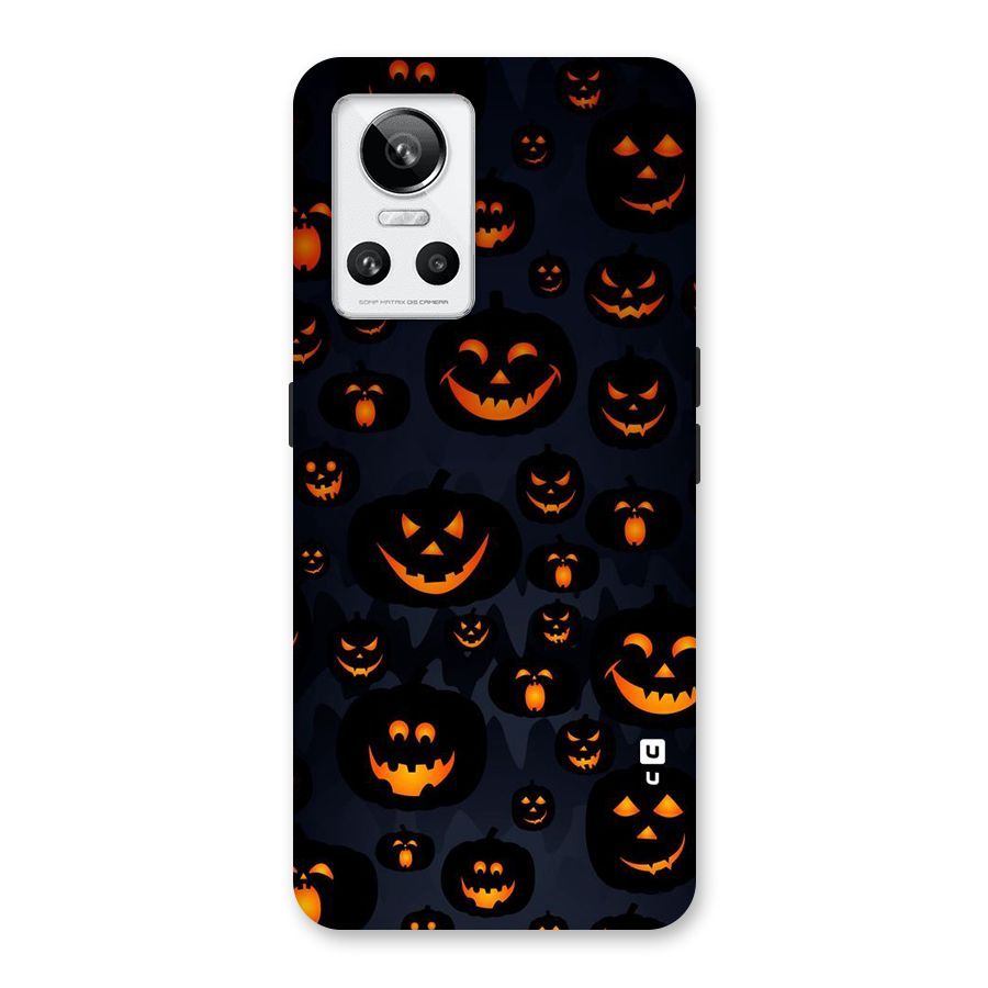 Pumpkin Smile Pattern Back Case for Realme GT Neo 3